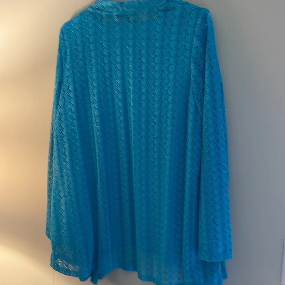 Susan Graver. Worn once. Shell and sweater. - Picture 3 of 4